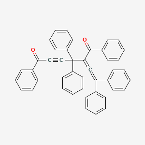 5-(Diphenylethenylidene)-1,4,4,6-tetraphenylhex-2-yne-1,6-dione