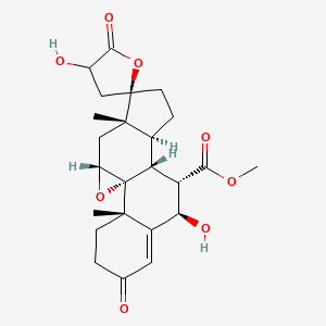 molecular formula C24H30O8 B1434274 6,21-Dihydroxyeplerenone, 6beta- CAS No. 674781-15-8