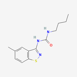 1-Butyl-3-(5-methyl-1,2-benzothiazol-3-yl)urea