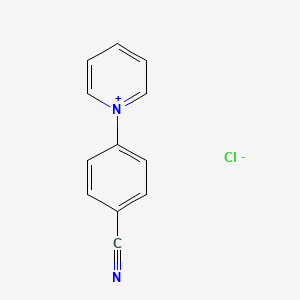 1-(4-Cyanophenyl)pyridin-1-ium chloride