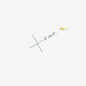 3,3-dimethylbut-1-yne;gold(1+)