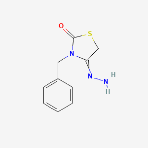 3-Benzyl-4-hydrazinylidene-1,3-thiazolidin-2-one