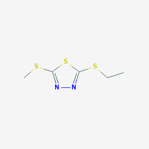 2-(Ethylsulfanyl)-5-(methylsulfanyl)-1,3,4-thiadiazole