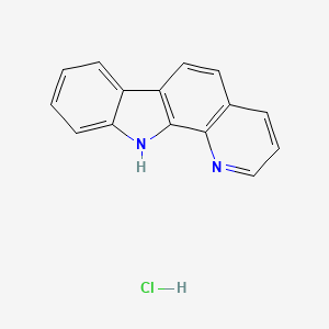 11H-Pyrido(2,3-a)carbazole, monohydrochloride