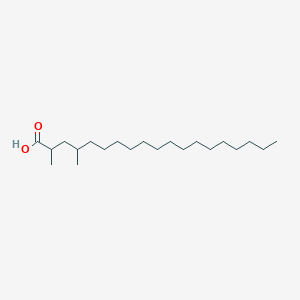 2,4-Dimethylnonadecanoic acid