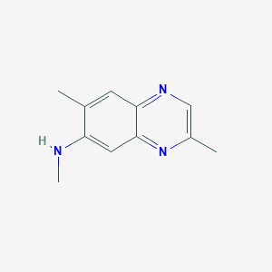 N,3,7-Trimethylquinoxalin-6-amine