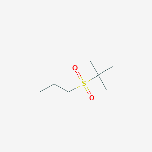 2-Methyl-3-(2-methylpropane-2-sulfonyl)prop-1-ene
