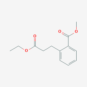 Methyl 2-(3-ethoxy-3-oxopropyl)benzoate