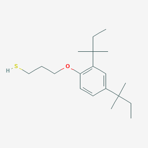 3-[2,4-Bis(2-methylbutan-2-yl)phenoxy]propane-1-thiol