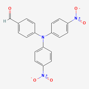 4-[Bis(4-nitrophenyl)amino]benzaldehyde