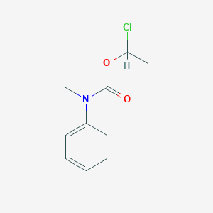 1-Chloroethyl methyl(phenyl)carbamate