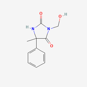 3-(Hydroxymethyl)-5-methyl-5-phenylhydantoin