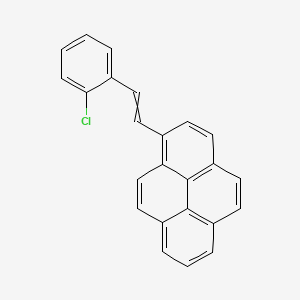 1-[2-(2-Chlorophenyl)ethenyl]pyrene