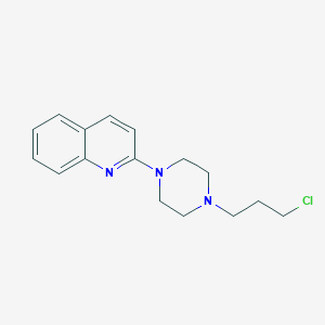 B143433 4-(Chloropropyl)-1-(2-quinolyl)piperazine CAS No. 131060-08-7