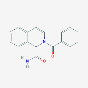 2-Benzoyl-1,2-dihydroisoquinoline-1-carboxamide