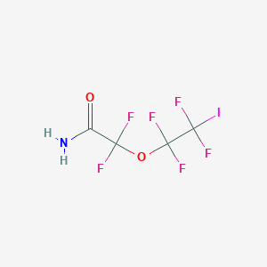 2,2-Difluoro-2-(1,1,2,2-tetrafluoro-2-iodoethoxy)acetamide