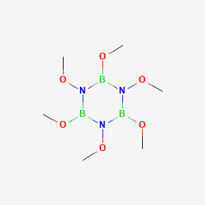 1,2,3,4,5,6-Hexamethoxy-1,3,5,2,4,6-triazatriborinane