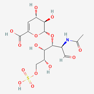 B1434352 Chondroitin disaccharide deltadi-6S CAS No. 51449-08-2