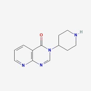 B1434377 3-(piperidin-4-yl)pyrido[2,3-d]pyrimidin-4(3H)-one CAS No. 1955548-19-2