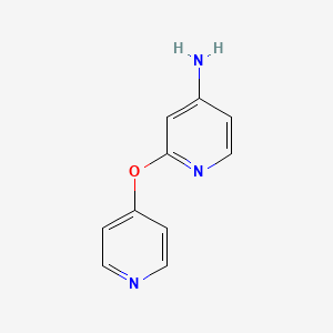 B1434429 2-(Pyridin-4-yloxy)pyridin-4-amine CAS No. 1934632-49-1