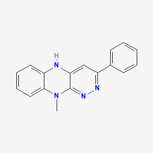 10-Methyl-3-phenyl-5,10-dihydropyridazino[3,4-b]quinoxaline