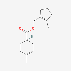 (2-Methylcyclopent-1-en-1-yl)methyl 4-methylcyclohex-3-ene-1-carboxylate