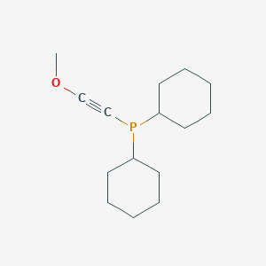 Dicyclohexyl(methoxyethynyl)phosphane