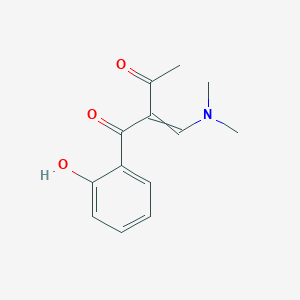 2-[(Dimethylamino)methylidene]-1-(2-hydroxyphenyl)butane-1,3-dione