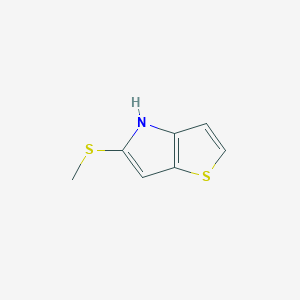 5-(Methylsulfanyl)-4H-thieno[3,2-b]pyrrole