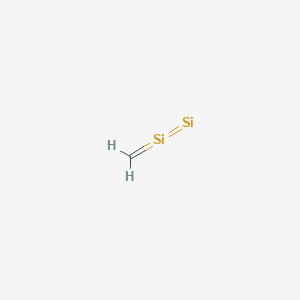 molecular formula CH2Si2 B14344577 1,2-Disilaallene 