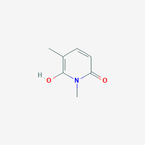 molecular formula C7H9NO2 B14344583 6-Hydroxy-1,5-dimethylpyridin-2(1H)-one CAS No. 93121-10-9