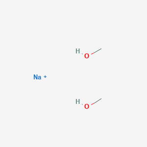 molecular formula C2H8NaO2+ B14344611 sodium;methanol CAS No. 103935-65-5