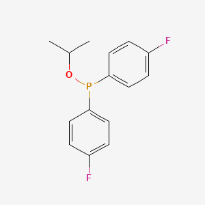 Propan-2-yl bis(4-fluorophenyl)phosphinite