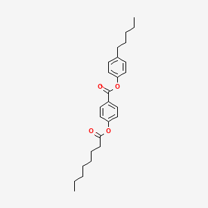 4-Pentylphenyl 4-(octanoyloxy)benzoate