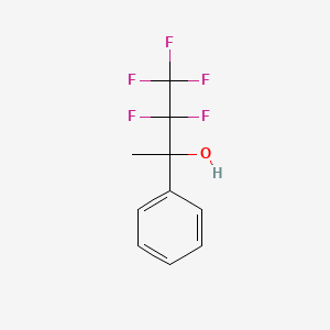 3,3,4,4,4-Pentafluoro-2-phenylbutan-2-ol