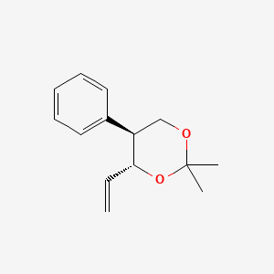 4-Ethenyl-2,2-dimethyl-5-phenyl-1,3-dioxane