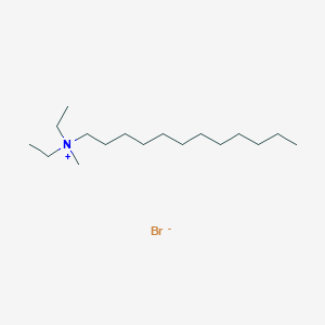 molecular formula C17H38BrN B14344733 N,N-Diethyl-N-methyldodecan-1-aminium bromide CAS No. 94036-11-0