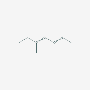 molecular formula C9H16 B14344745 3,5-Dimethylhepta-2,4-diene CAS No. 101935-28-8