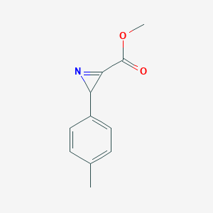 2H-Azirine-3-carboxylic acid, 2-(4-methylphenyl)-, methyl ester