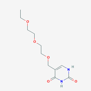 5-{[2-(2-Ethoxyethoxy)ethoxy]methyl}pyrimidine-2,4(1H,3H)-dione