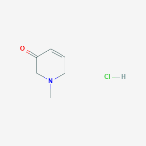 1-Methyl-2,6-dihydropyridin-3-one;hydrochloride