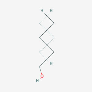 molecular formula C11H18O B1434487 二螺[3.1.3(6).1(4)]癸-2-基甲醇 CAS No. 182876-24-0