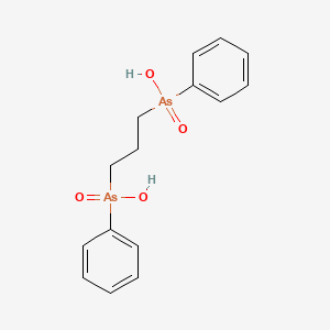 Propane-1,3-diylbis(phenylarsinic acid)