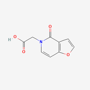 B1434494 2-(4-oxofuro[3,2-c]pyridin-5(4H)-yl)acetic acid CAS No. 1936329-25-7
