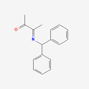 (3E)-3-[(Diphenylmethyl)imino]butan-2-one