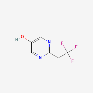 2-(2,2,2-Trifluoroethyl)pyrimidin-5-OL