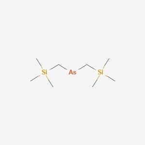 molecular formula C8H22AsSi2 B14344961 CID 13610909 