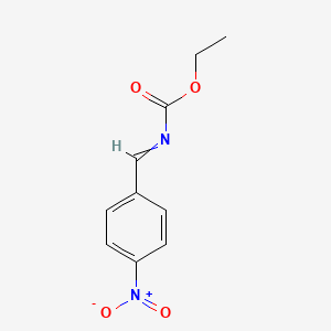 Ethyl [(4-nitrophenyl)methylidene]carbamate