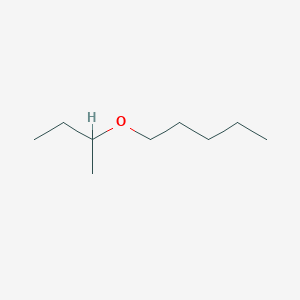 molecular formula C9H20O B14345042 1-[(Butan-2-yl)oxy]pentane CAS No. 92097-03-5