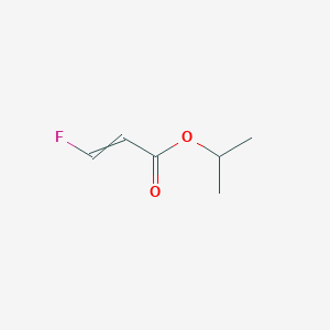 molecular formula C6H9FO2 B14345048 Propan-2-yl 3-fluoroprop-2-enoate CAS No. 92593-13-0